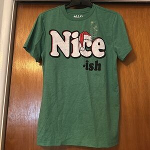 Christmas MAD Engine Nice-Ish Graphic T-Shirt